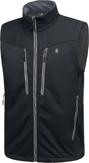 Little Donkey Andy Men's Lightweight Fleece Lined Outdoor Vests Windproof Sleeveless Jackets for Hiking Travel Golf