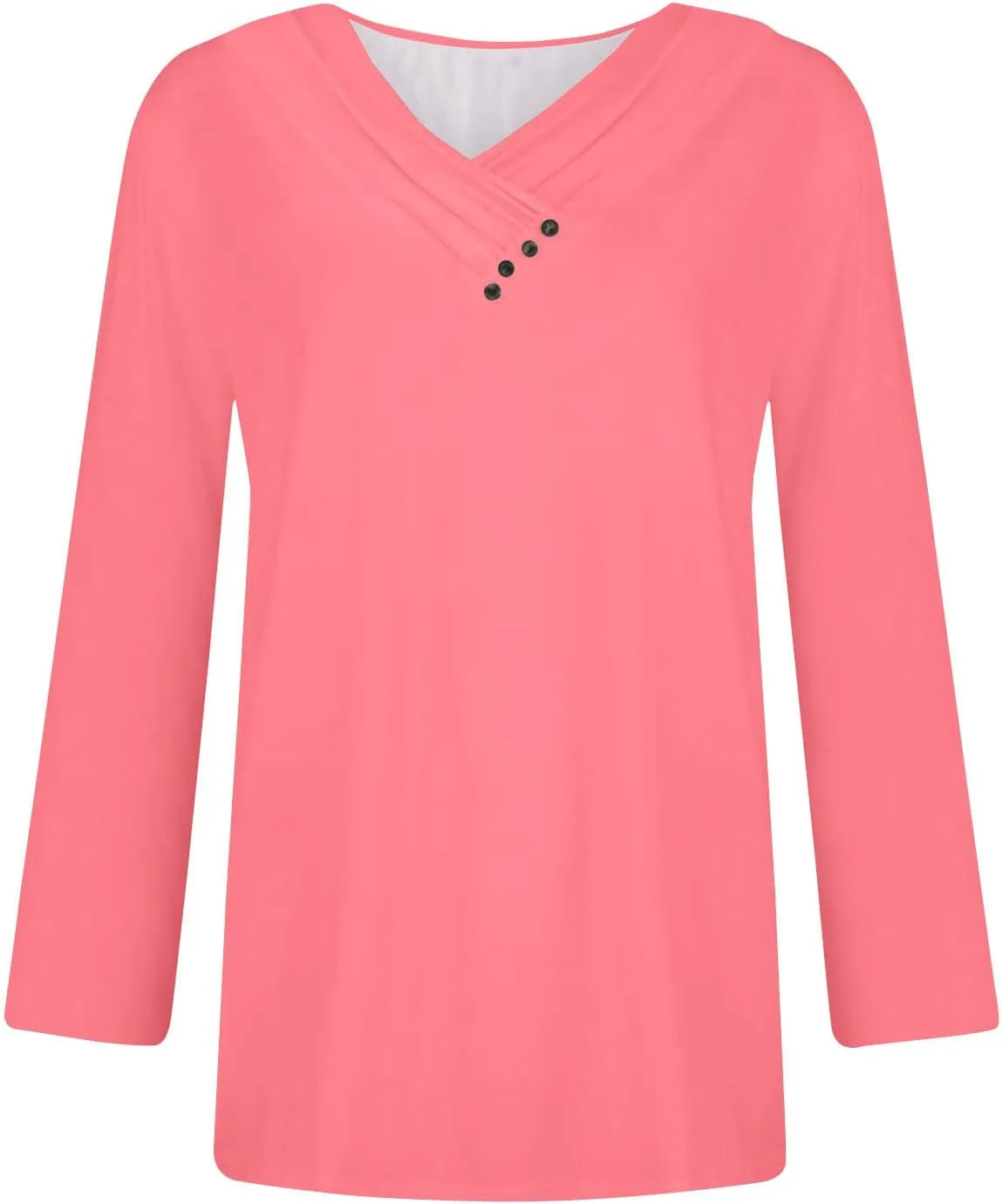 Long Sleeve Shirts for Women Womens Blouses Casual Fall Hippie Shirts Cute Tops Floral Tunics Tops Crew Neck Shirts