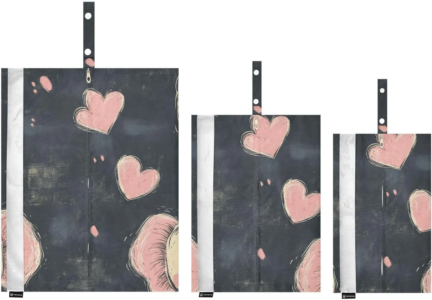 Luggage Space Saver, Luggages Management Personnel, Sweet Elephant Trendy Style, With Zipper, 3 Set Travel Packing Cubes For Suitcases, Garment Bag Closet Storage