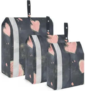 Luggage Space Saver, Luggages Management Personnel, Sweet Elephant Trendy Style, With Zipper, 3 Set Travel Packing Cubes For Suitcases, Garment Bag Closet Storage