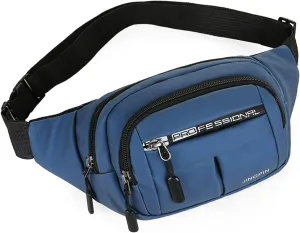 Men and Women Fashion Capacity Messenger Bag Simple Casual Shoulder Bags Waist Bag for Traveling Casual Cycling Running Hiking Climbing