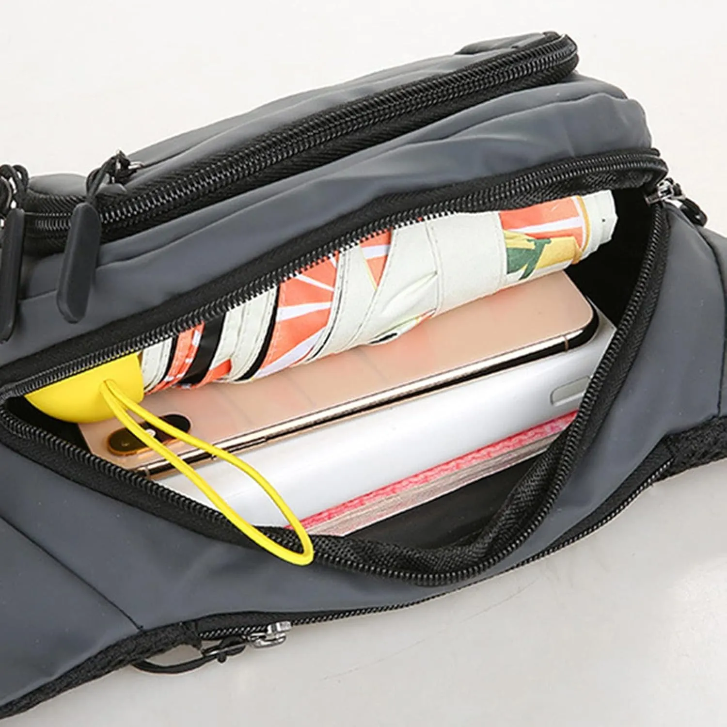 Men and Women Fashion Capacity Messenger Bag Simple Casual Shoulder Bags Waist Bag for Traveling Casual Cycling Running Hiking Climbing