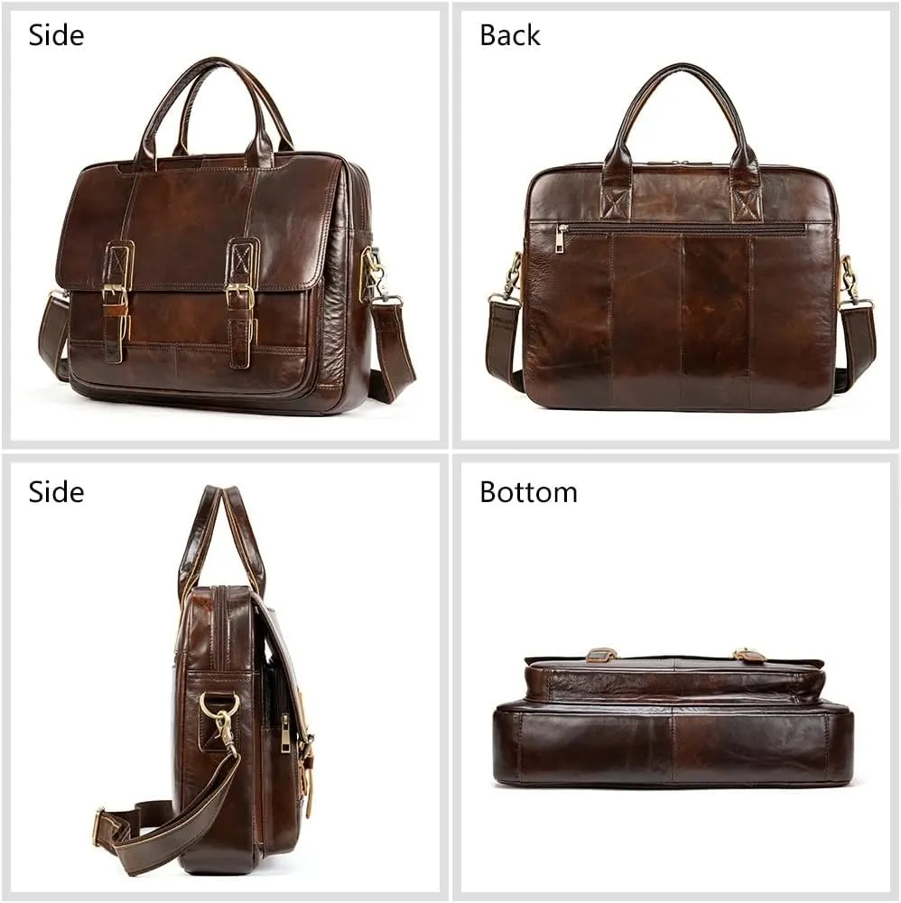 Men's Briefcase Bags Men's Leather Laptop Bags Office Bags