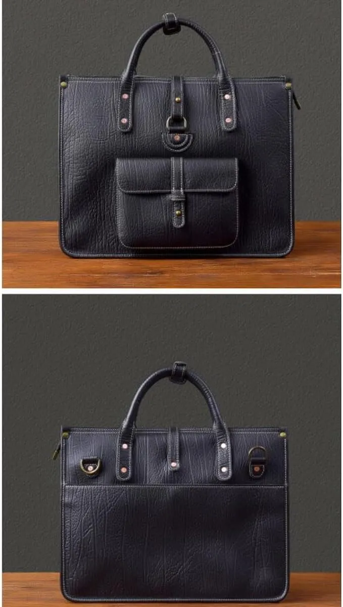 Mens Business Briefcases Handbags Messenger Shoulder Bags Genuine Leather Laptop Bags Carrying Cases Crossbody Bags