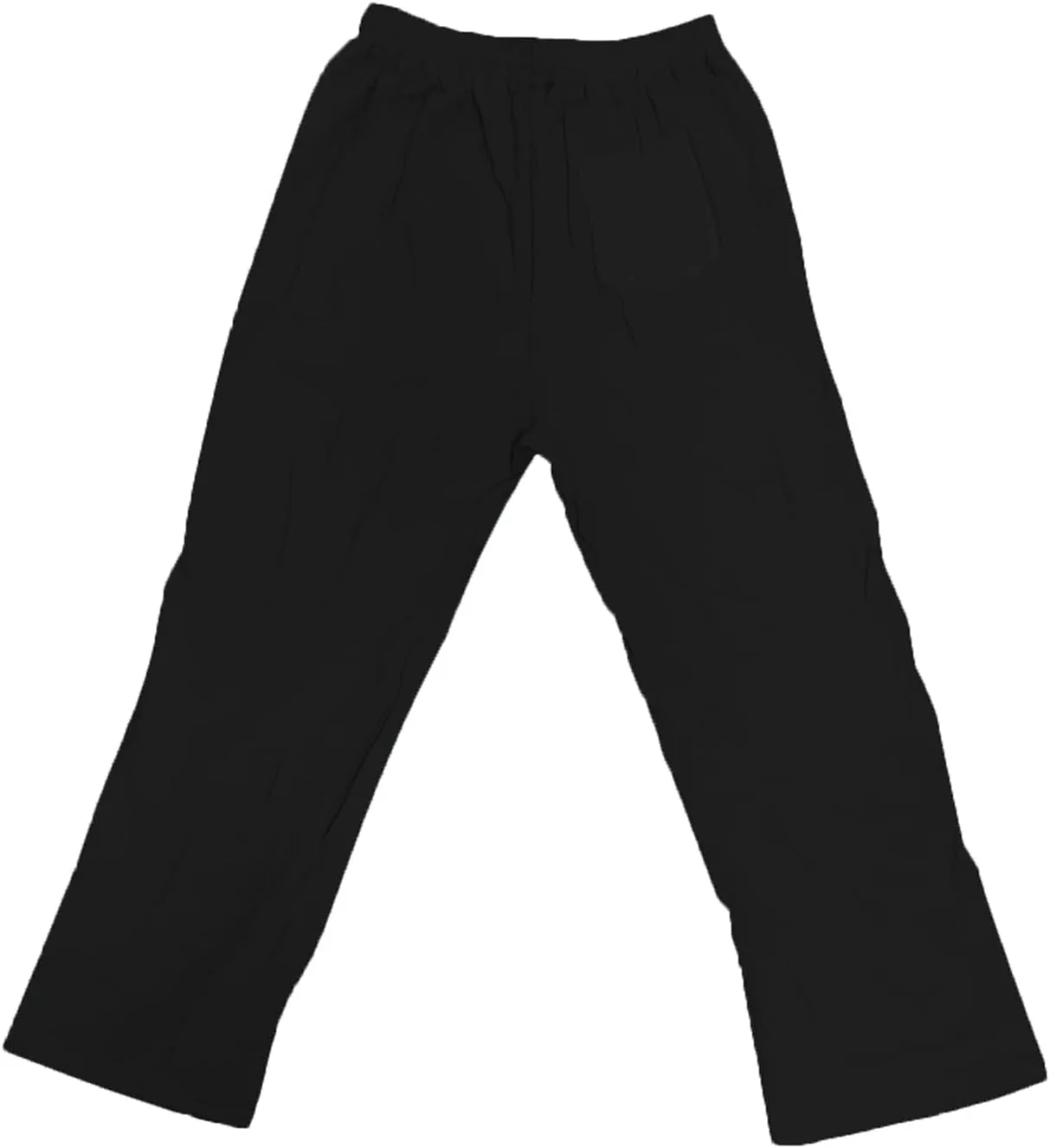Mens Cotton Linen Pants Summer Drawstring Trousers Elastic Waist Casual Jogger Loose Beach Yoga Pants Solid Sweatpants