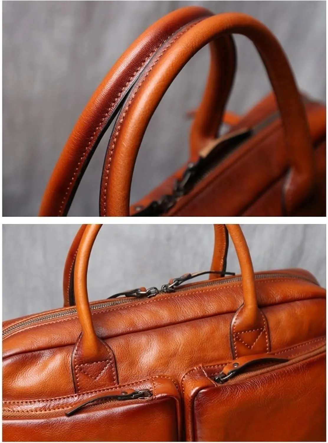 Men's Genuine Leather Handbags Briefcases Carrying Cases Messenger Shoulder Bags Totes Laptop Bags Luggage Bags
