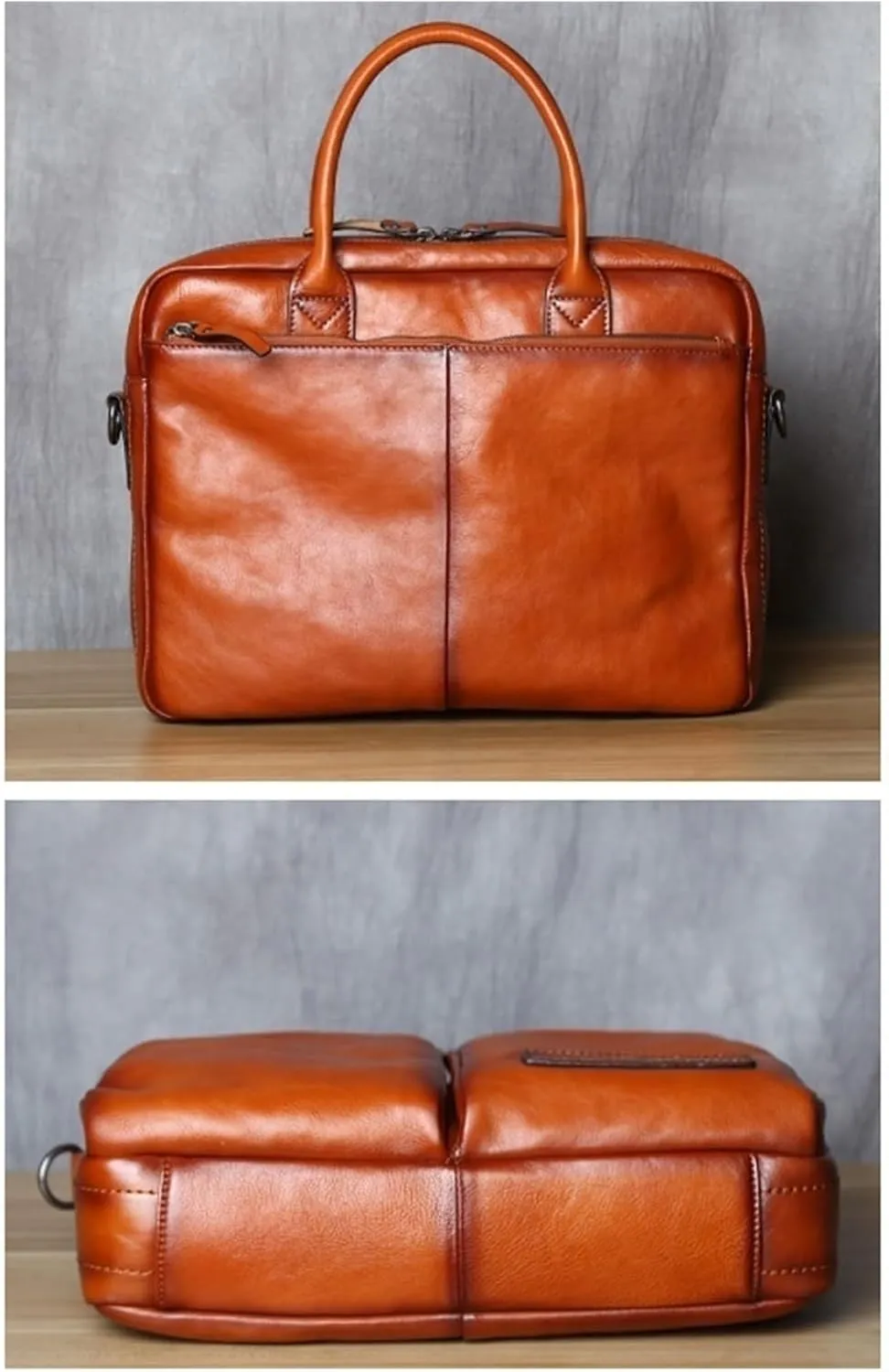 Men's Genuine Leather Handbags Briefcases Carrying Cases Messenger Shoulder Bags Totes Laptop Bags Luggage Bags