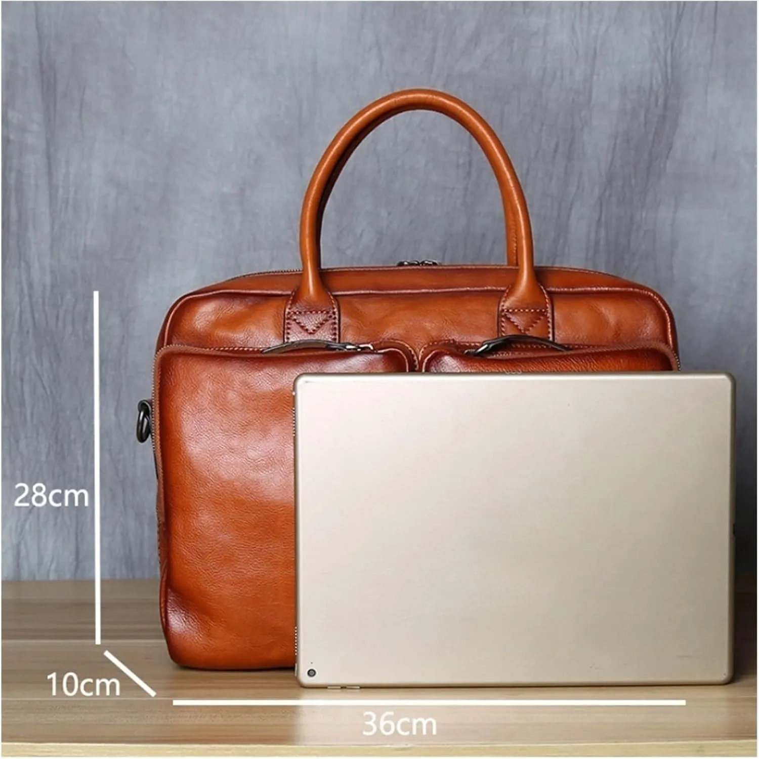 Men's Genuine Leather Handbags Briefcases Carrying Cases Messenger Shoulder Bags Totes Laptop Bags Luggage Bags