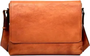 Mens Genuine Leather Laptop Bags Business Briefcases Crossbody Bags Messenger Shoulder Bags Casual Daypack