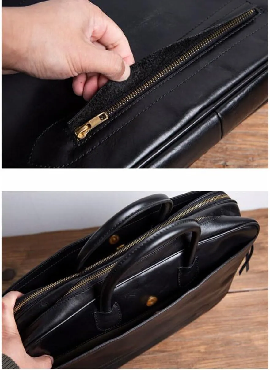 Mens Handbags Briefcases Leather Messenger Shoulder Bags Casual Daypacks Carrying Cases Laptop Bags
