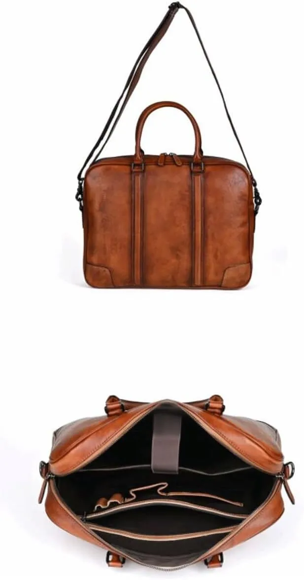 Mens Handbags Genuine Leather Shoulder Bags Messenger Bags Laptop Bags Briefcases Crossbody Bags Carrying Cases