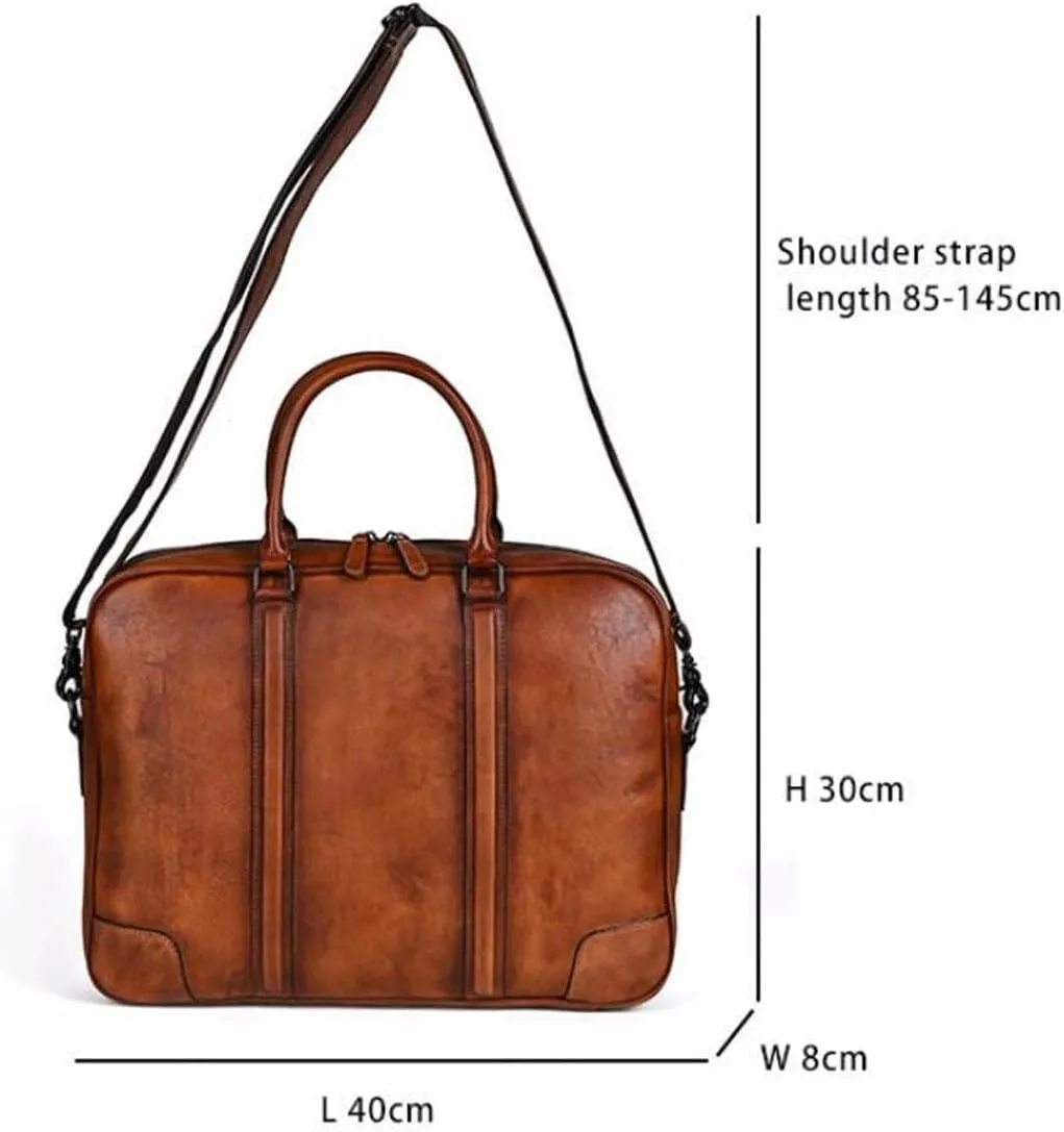 Mens Handbags Genuine Leather Shoulder Bags Messenger Bags Laptop Bags Briefcases Crossbody Bags Carrying Cases