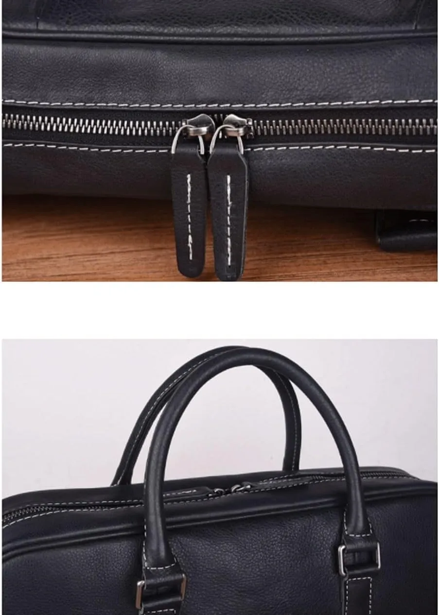 Mens Laptop Bags Briefcases Handbags Carrying Cases Genuine Leather Shoulder Bags Messenger Bags Crossbody Bags