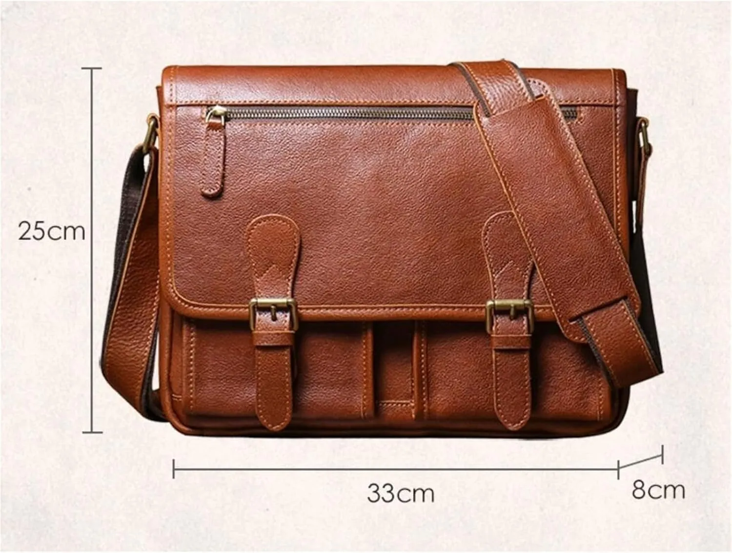 Mens Messenger Shoulder Bags Genuine Leather Crossbody Bags Briefcases Laptop Bags Casual Daypacks