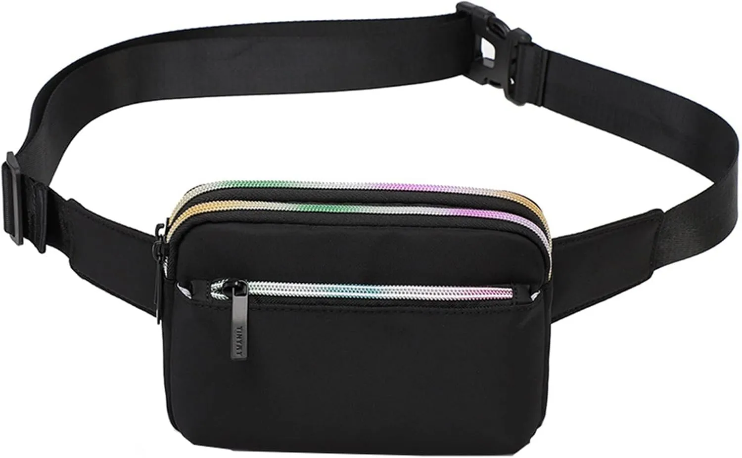 Mens Purses Or Shoulder Bags New Women Waist Bag Fashion Casual Light Mini Sports Mobile Phone Bags (Black, One Size)