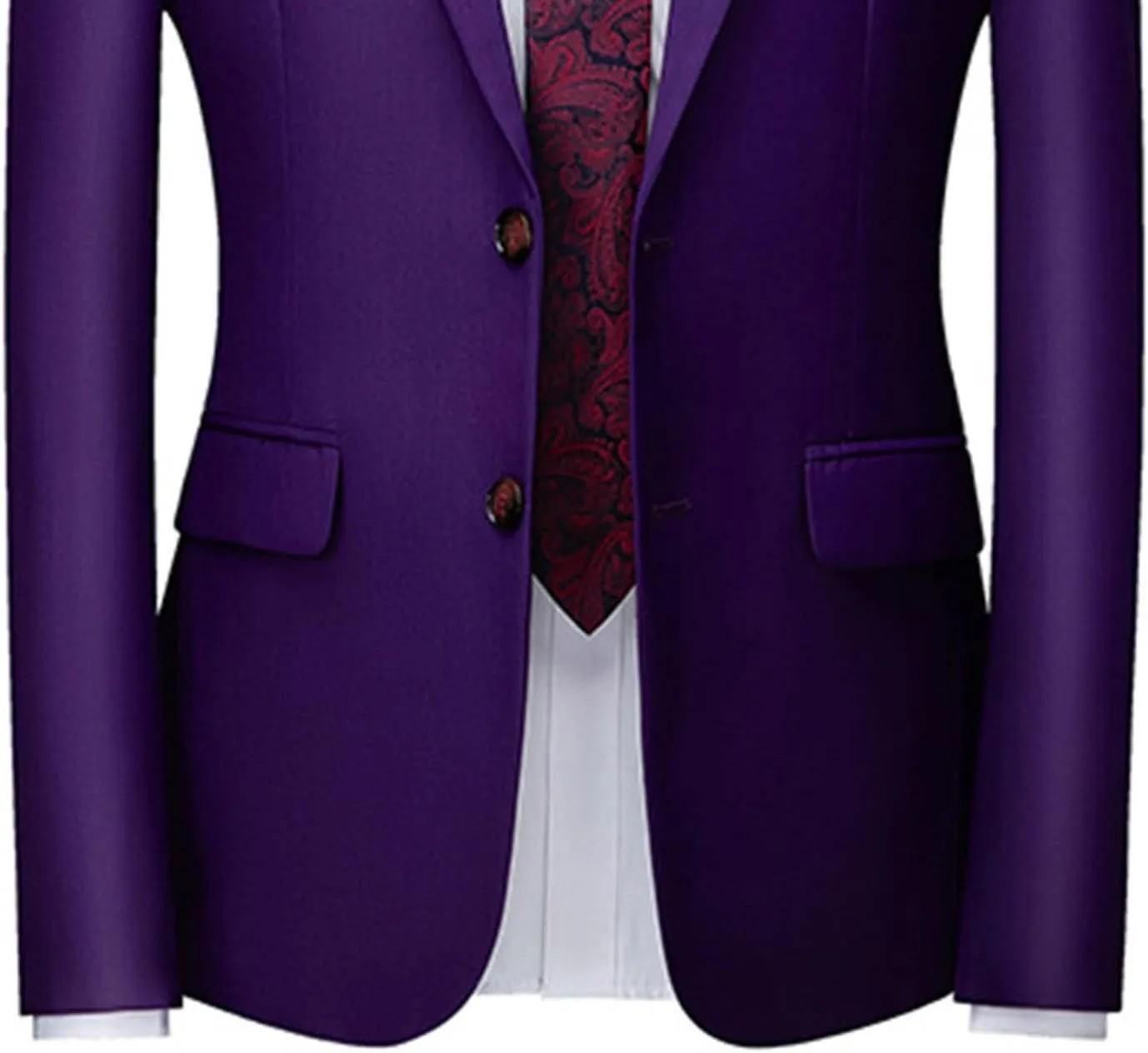 Mens Suits Slim Fit 2 Pieces Formal Suit Jacket for Men Wedding Prom Tuxedo,Daily Business Blazer and Pants Set