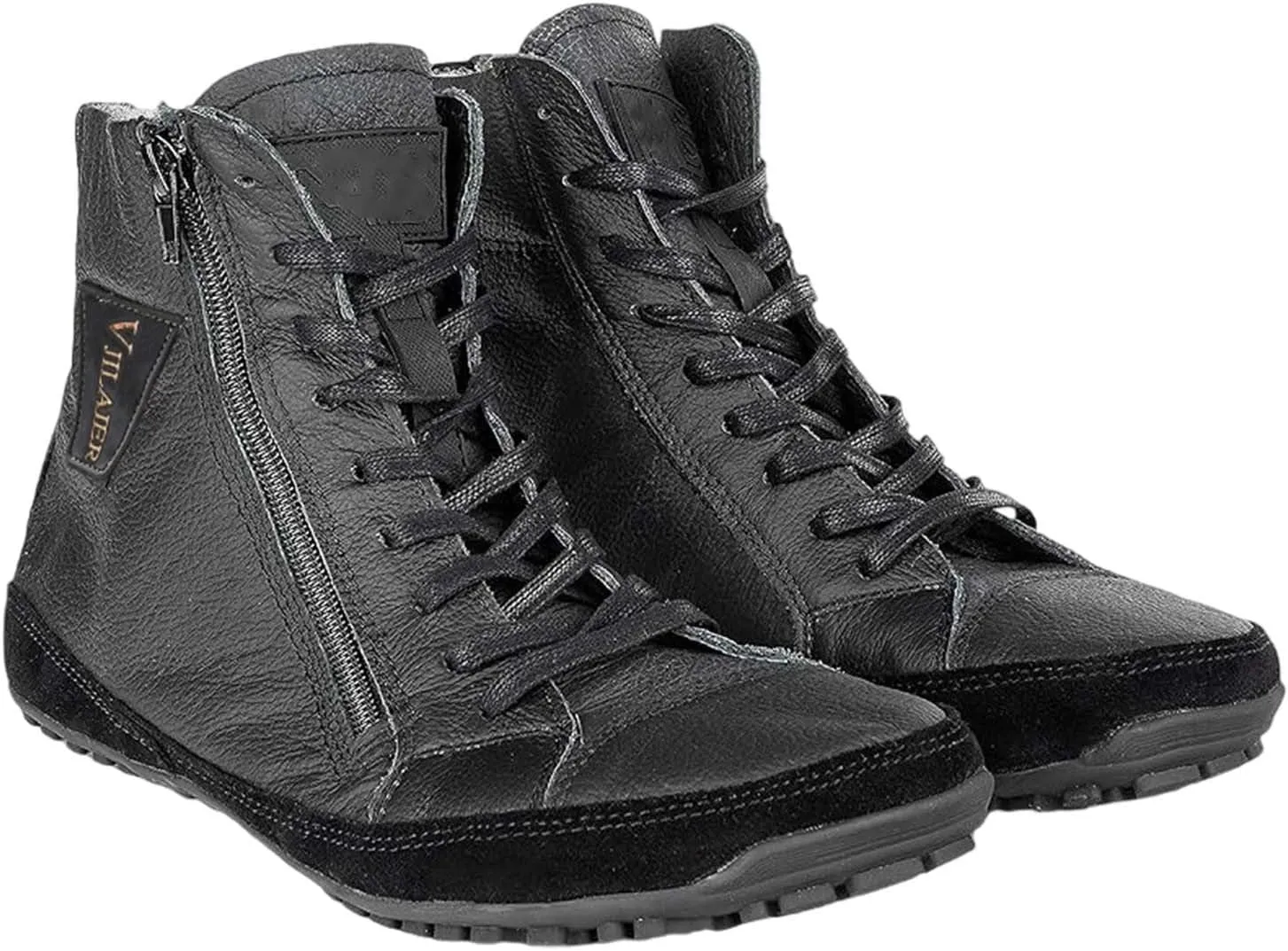 Men's Waterproof Fashion Orthopedic Shoes Suede High Boots Non-Slip Breathable Lightweight Casual Shoes for Walking