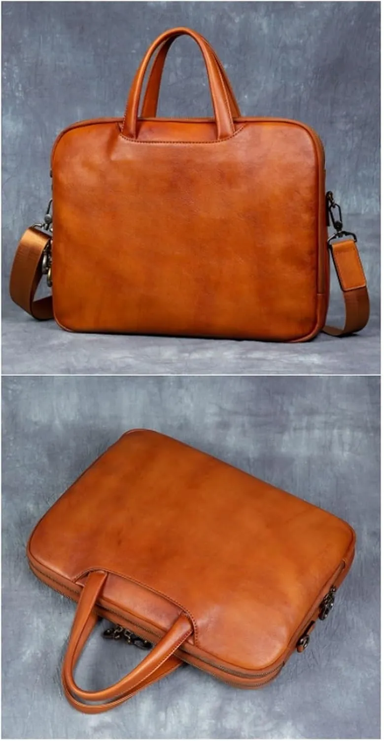 Messenger Bags Laptop Bags Men's Genuine Leather Shoulder Bags Casual Daypacks Briefcases Handbags