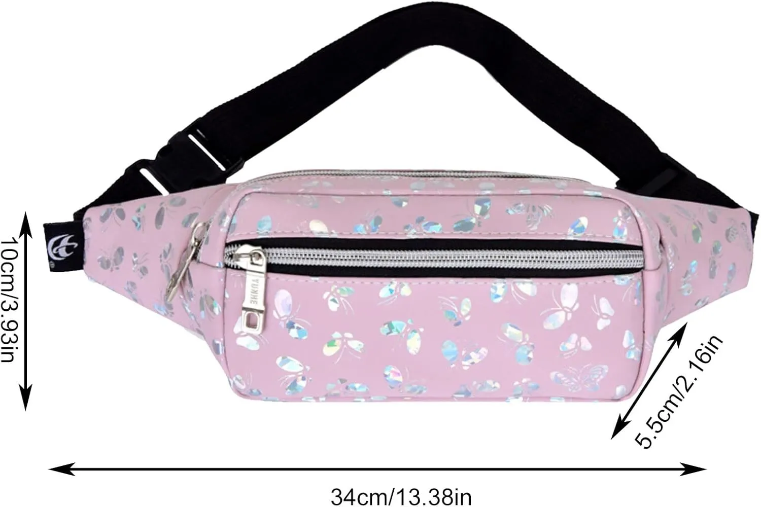 Mini Messenger Bag for Men Leather Waist Bag Outdoor Leisure Travel Waist Mobile Phone Storage Bags New (One Size)