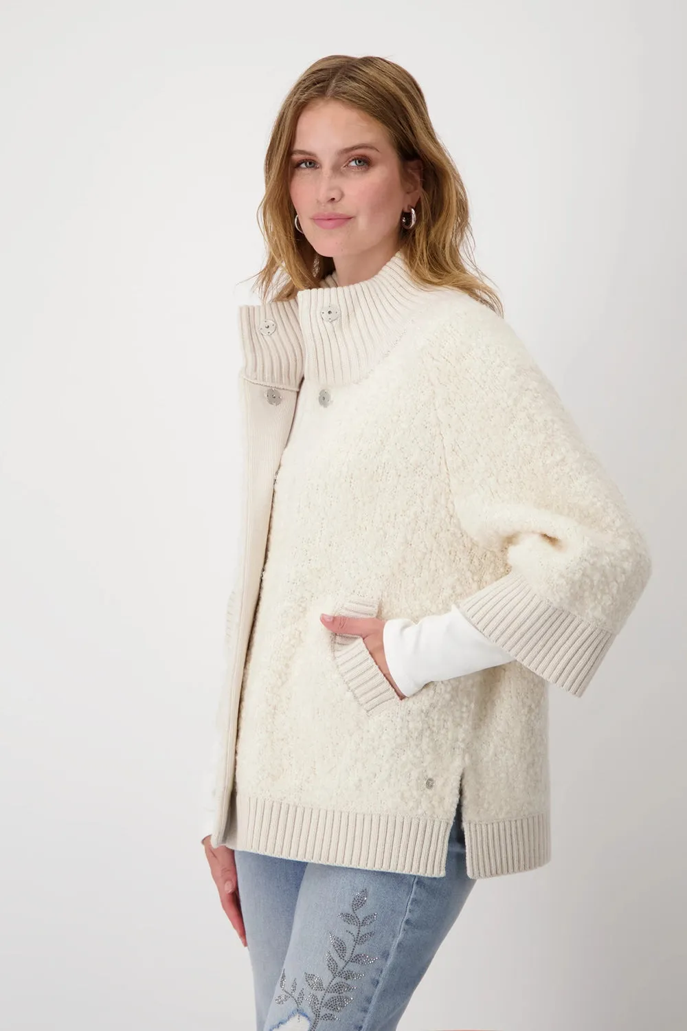 Monari Jacket Cape Boucl 807906