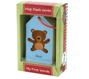 Mudpuppy My First Words  Ring Flashcards