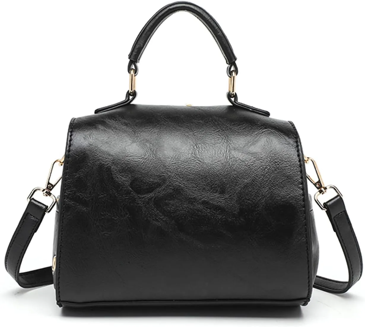 Multi Pocket Shoulder Bags for Woman Casual Nylon Purses Handbags Crossbody Bags Womens Vacation Shoulder Bag(Black)