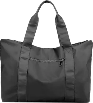 New Nylon Cloth Men's And Women's Portable Large Capacity Travel Shoulder Bag Mens Purses Or Shoulder (Grey, One Size)
