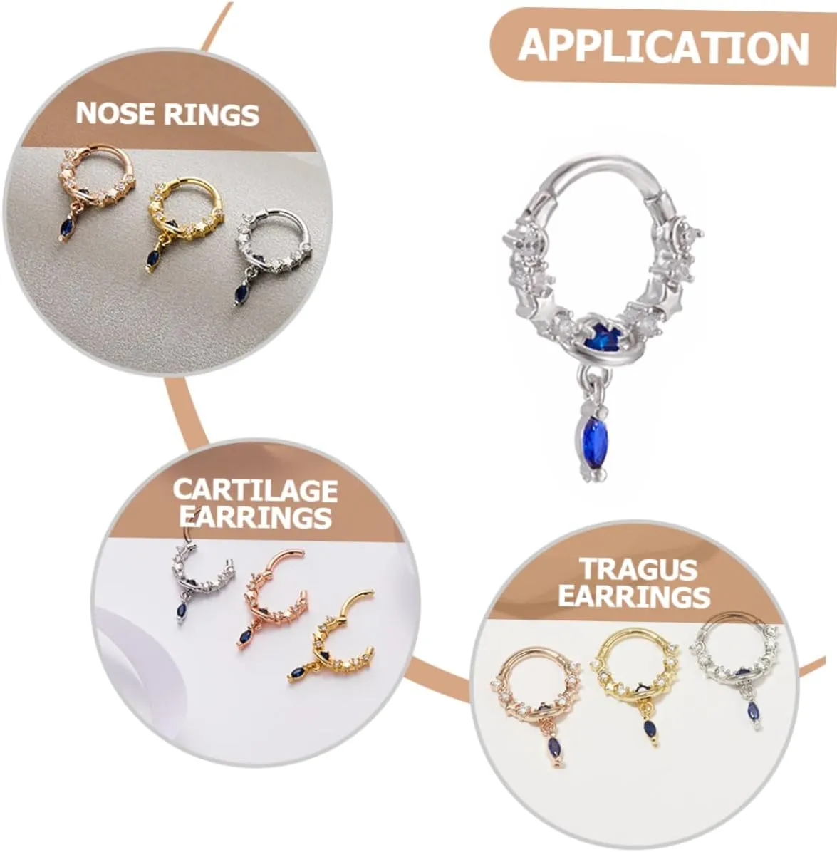 Nose Ring Nose Piercing Jewelry Nose Piercing Hoops Nose Rings for Women Fashion Nose Rings Cartilage