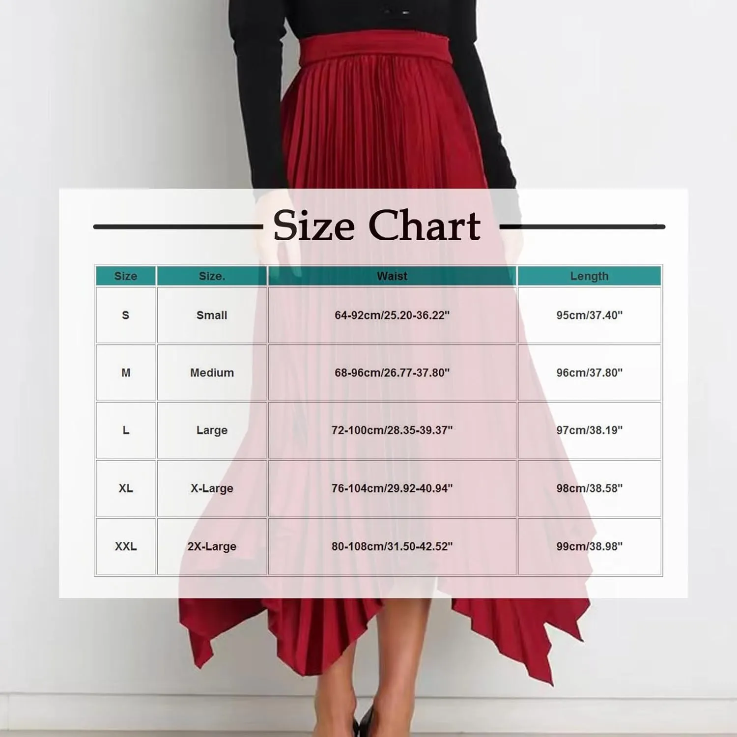 Pleated Skirts Women High Waisted Flowy Skirts Dressy Casual Skirts High Low Summer Skirt Asymmetrical Midi Skirts