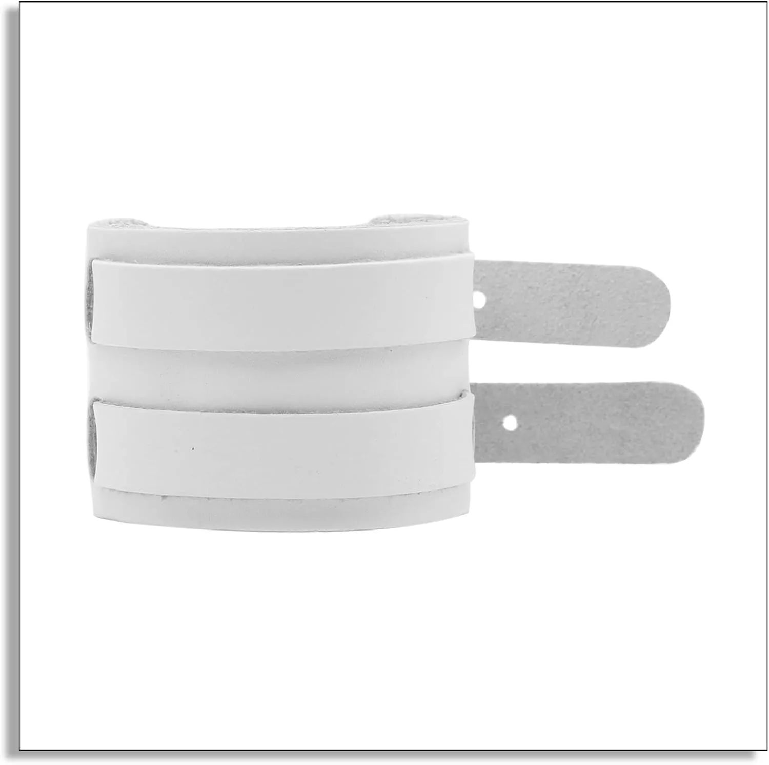 Punk Rock Belt Buckle Wristband Wide Leather Bracelet Arm Cuff Bracelet
