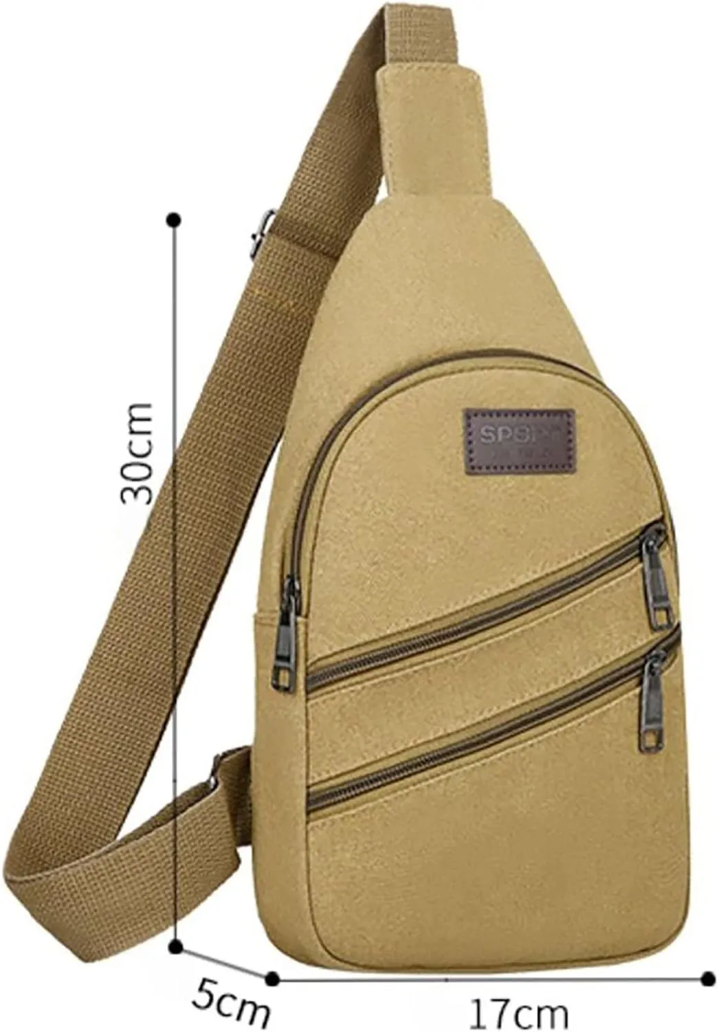 Purses and Handbags 2025 Men's Casual Solid Color Simple One Shoulder Messenger Bag
