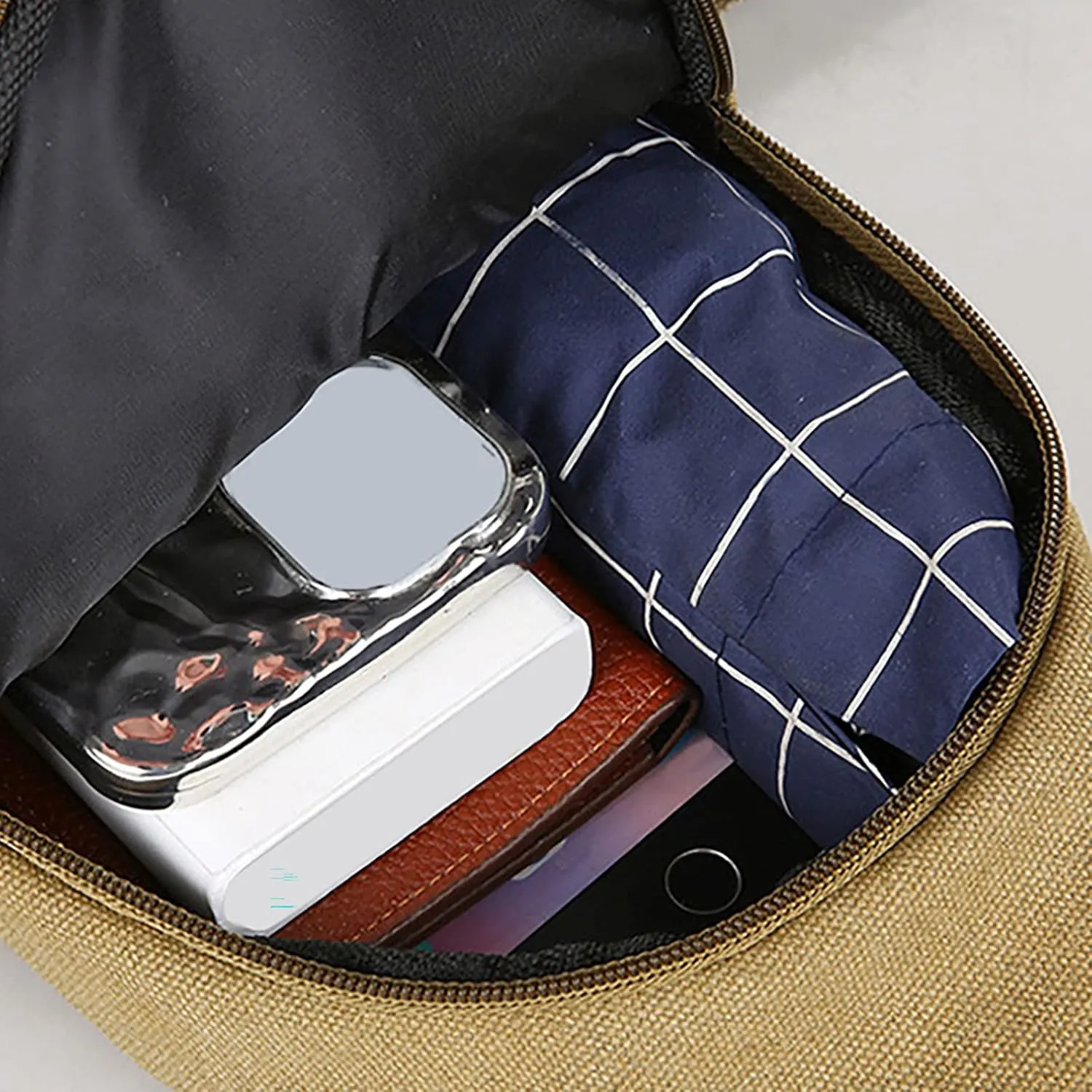 Purses and Handbags 2025 Men's Casual Solid Color Simple One Shoulder Messenger Bag