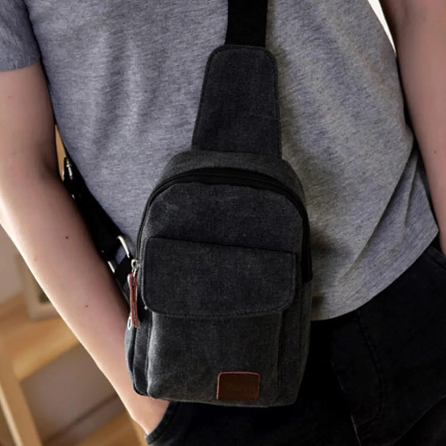 Purses for Women Shoulder Bag Canvas Satchel Casual Body Handbag Messenger Shoulder Bag