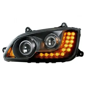 "Blackout" Kenworth T660 Projection Headlight Assembly