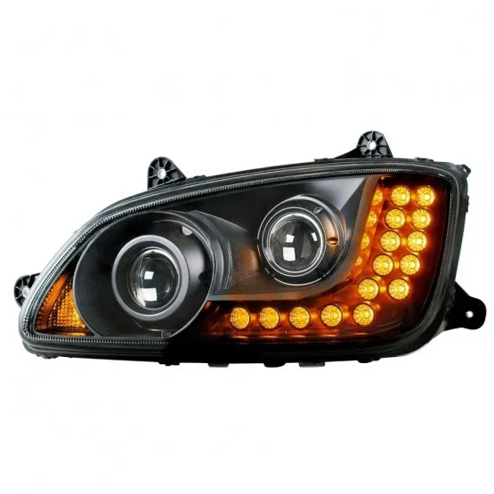 "Blackout" Kenworth T660 Projection Headlight Assembly