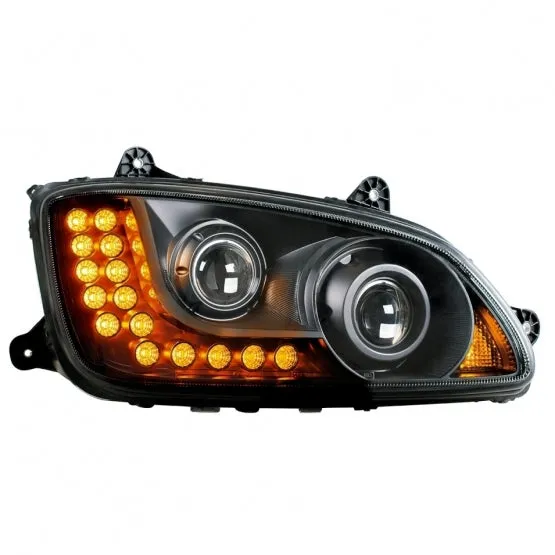 "Blackout" Kenworth T660 Projection Headlight Assembly