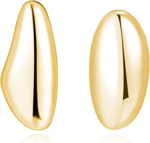 Reffeer 925 Sterling Silver Small Waterdrop Earrings Studs for Women Teens Asymmetrical Droplet Studs Earrings Teardrop
