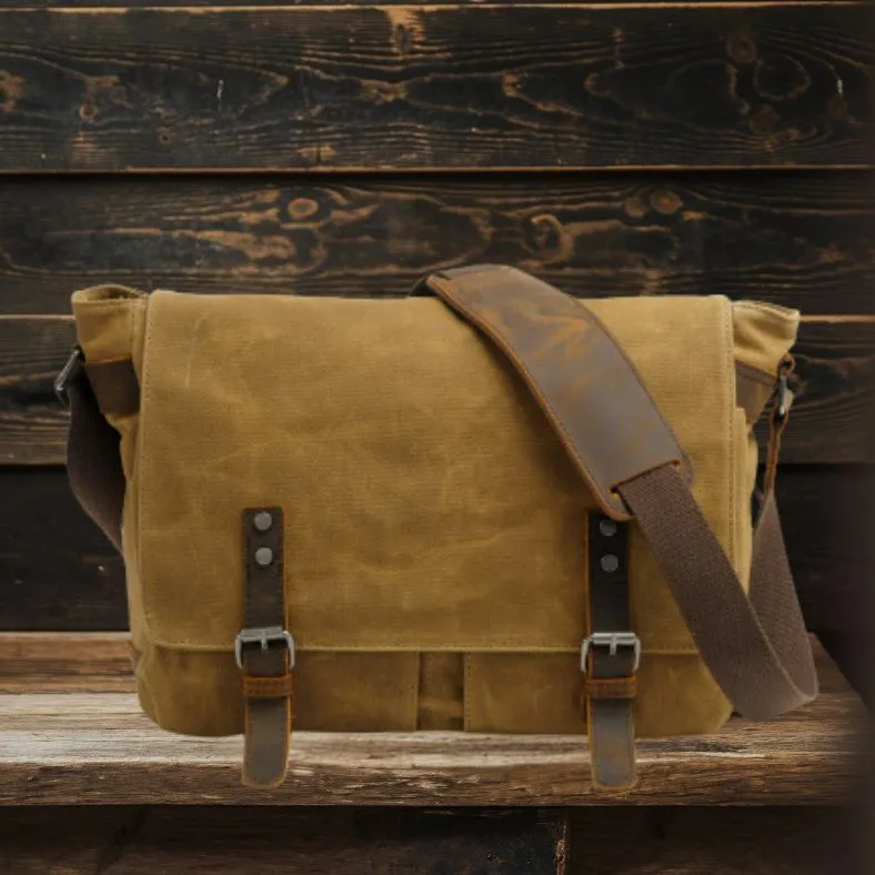 RENO | Canvas Laptop Messenger Bag