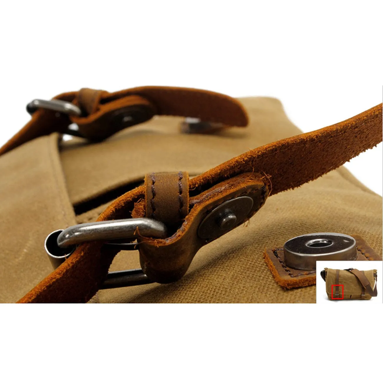 RENO | Canvas Laptop Messenger Bag