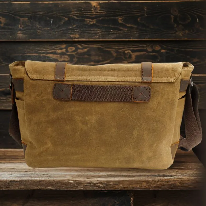 RENO | Canvas Laptop Messenger Bag