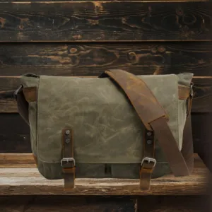 RENO | Canvas Laptop Messenger Bag