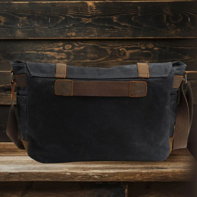 RENO | Canvas Laptop Messenger Bag