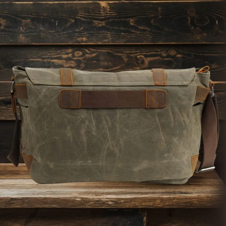 RENO | Canvas Laptop Messenger Bag