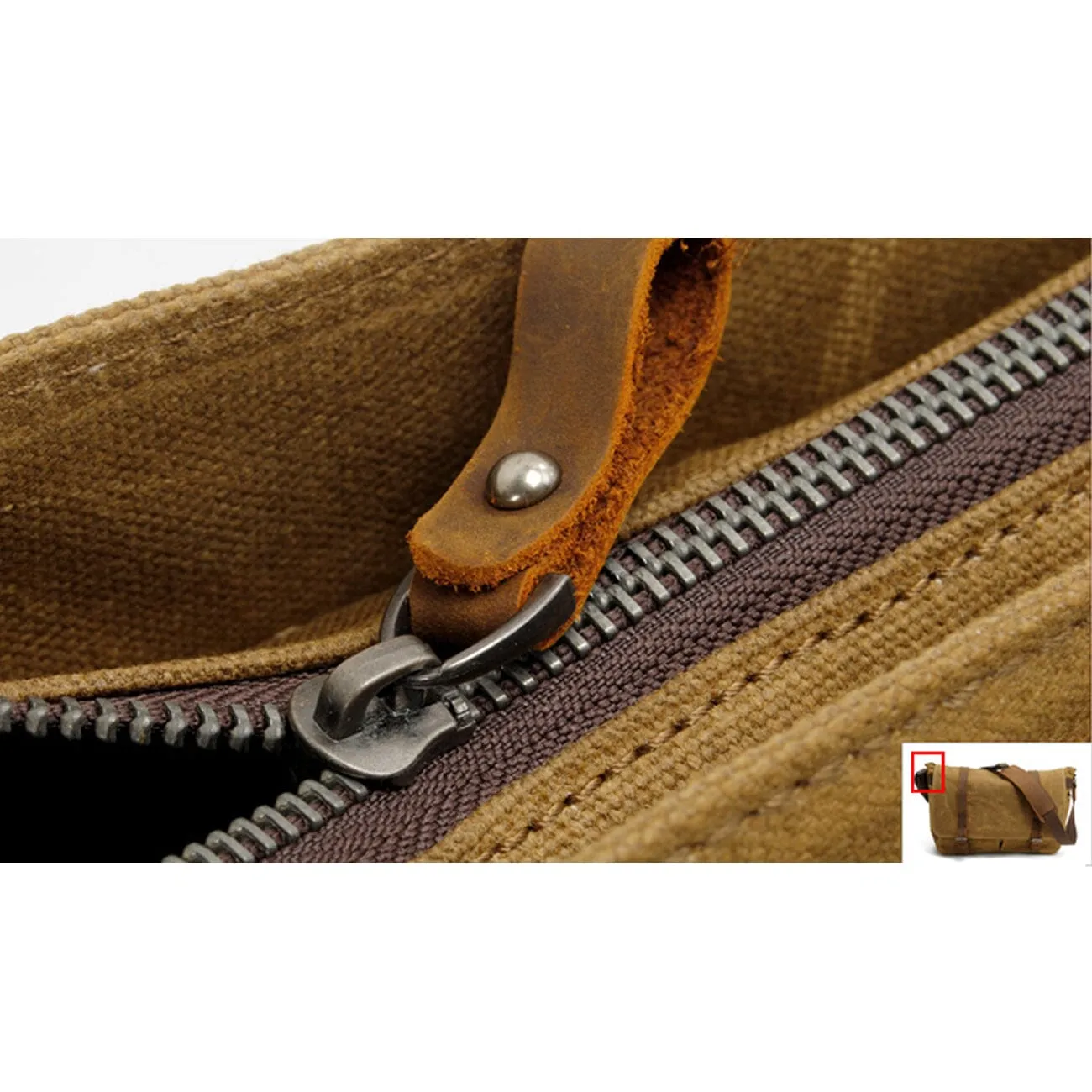 RENO | Canvas Laptop Messenger Bag