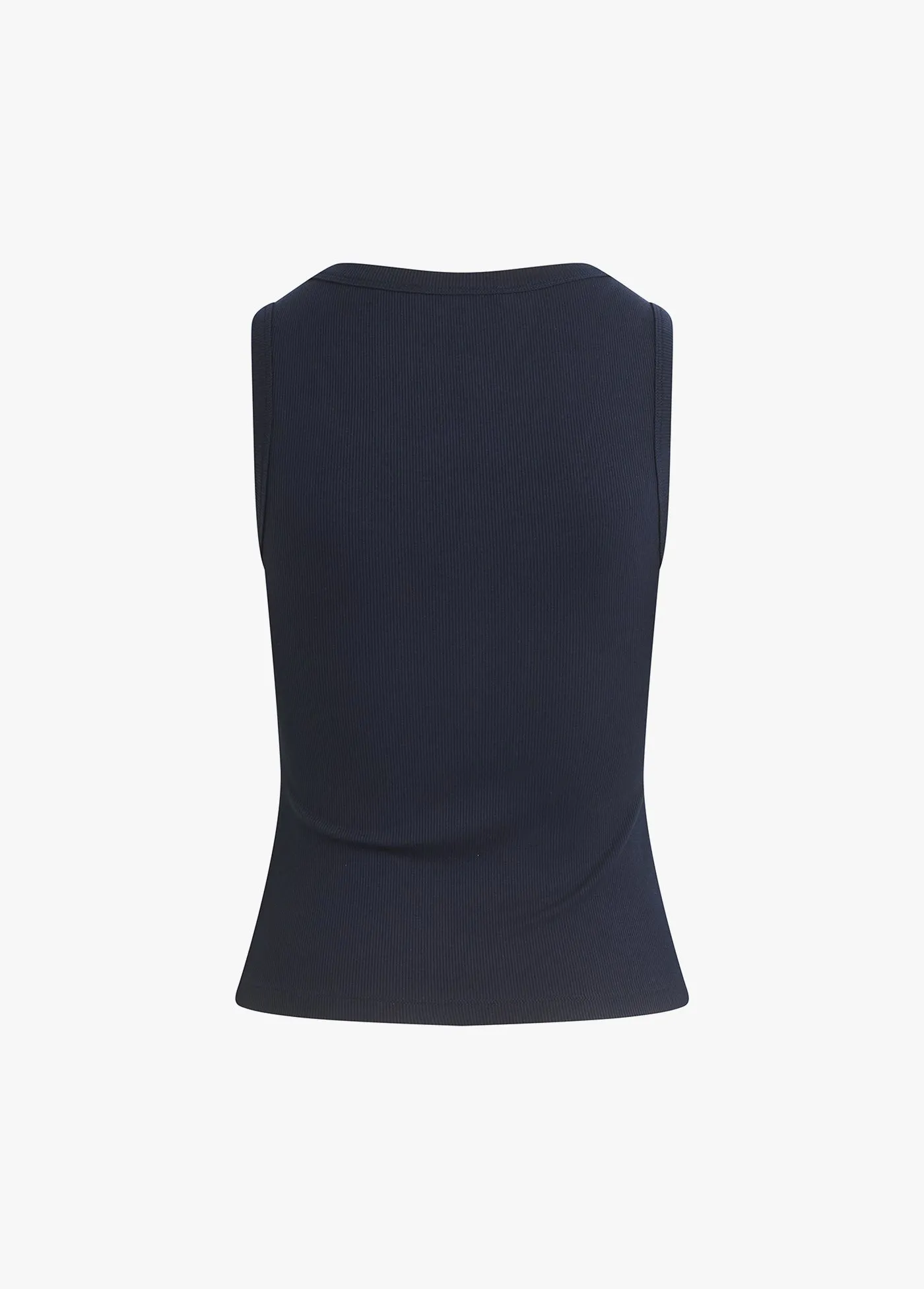 RIBBED HENLEY TANK