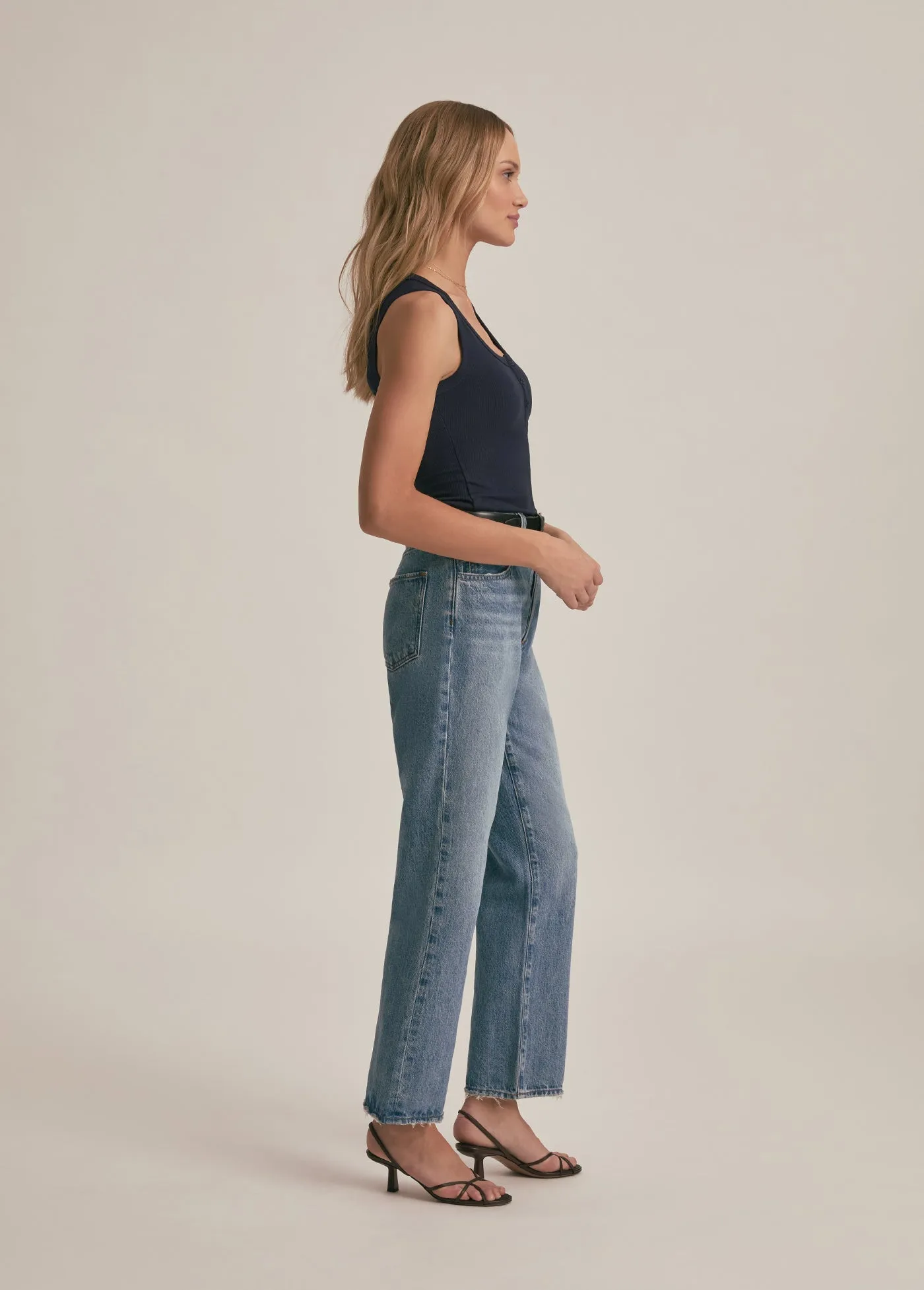 RIBBED HENLEY TANK