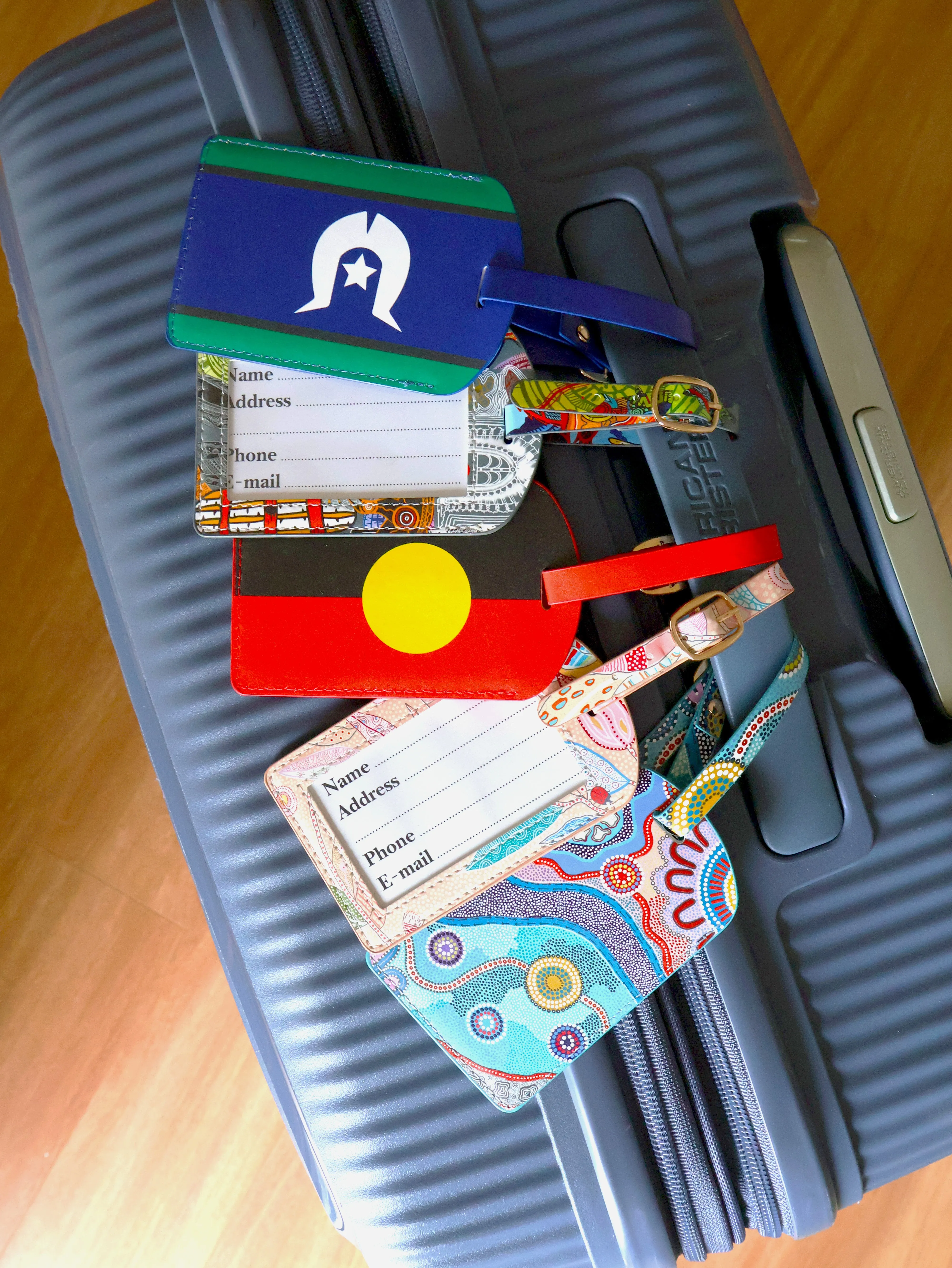Rockpools - Travel Luggage Tag