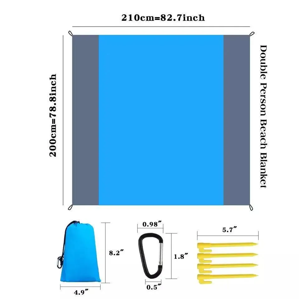 Sand Free Beach Mat - Best Blanket for Beach | Cruise Essentials - CruisePaks