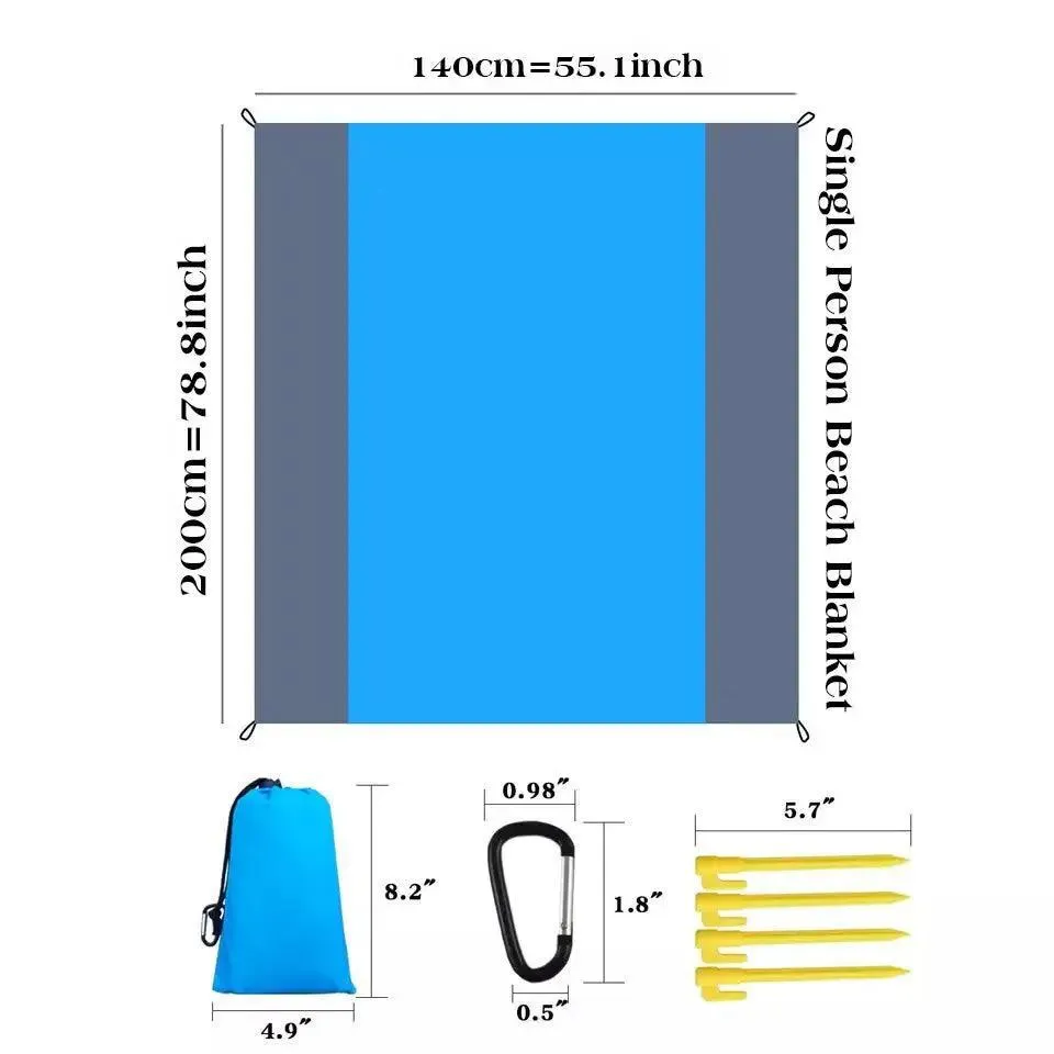 Sand Free Beach Mat - Best Blanket for Beach | Cruise Essentials - CruisePaks