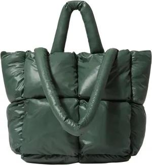 Satchel Bags for Women Designer Satchel Handbags Top-Handle Purses with Strap Trendy Waterproof Cross Body Bag(Green)